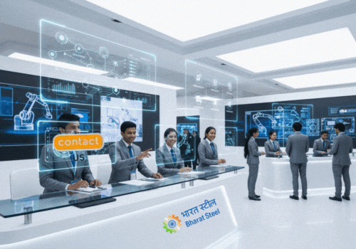 Bharat Steel Illustration